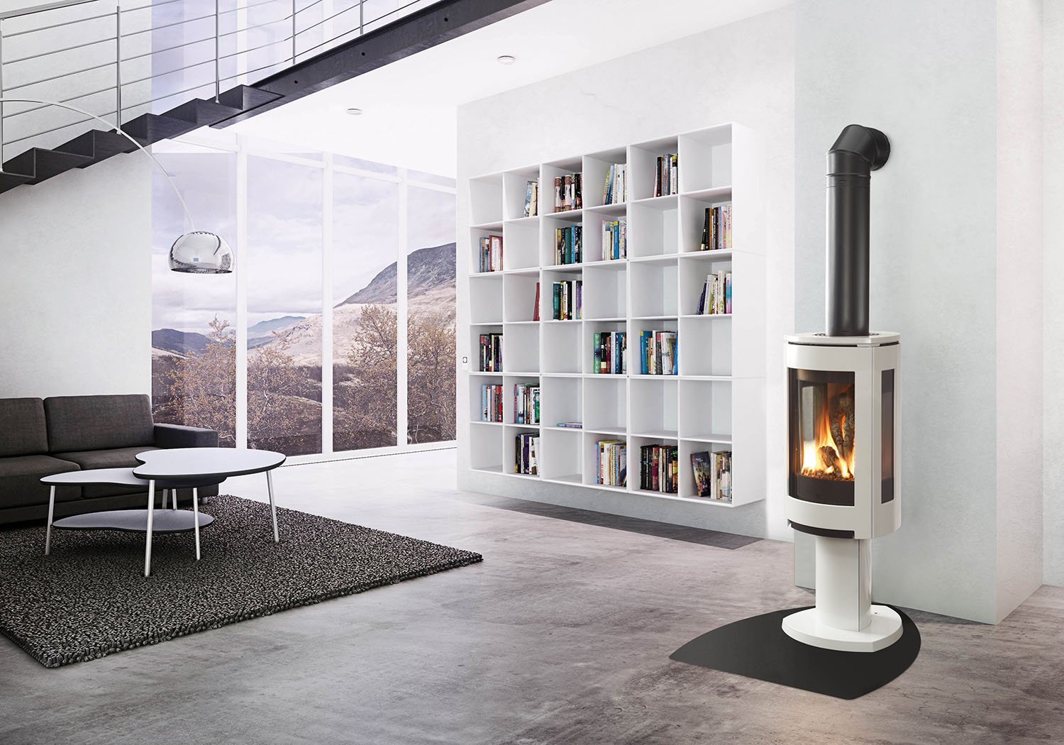 jotul-pf-920-blanc-rond-jotul-saint-flour - Jøtul