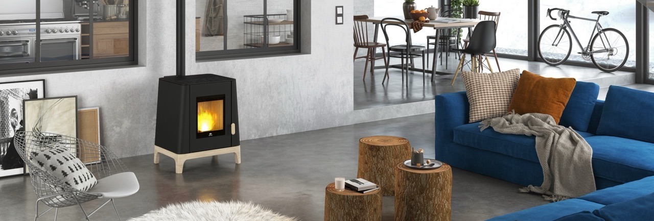 Exemple de poêle à granulés JOTUL PF 500 