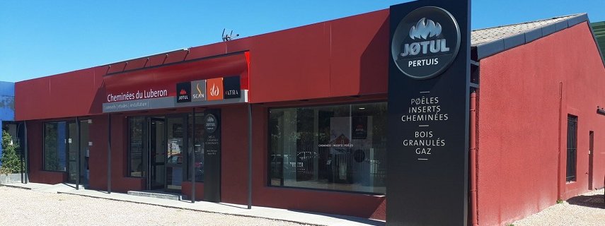 Facade magasin JØTUL Pertuis