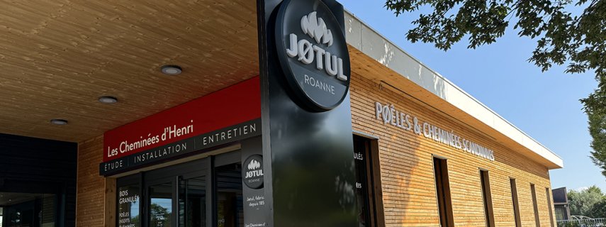 Magasin Jotul Roanne - Poêles à bois, granulés, cheminées et inserts