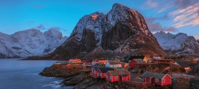 Fjord norvégien de jour