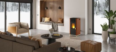 Jotul PF 1033 dans un salon 