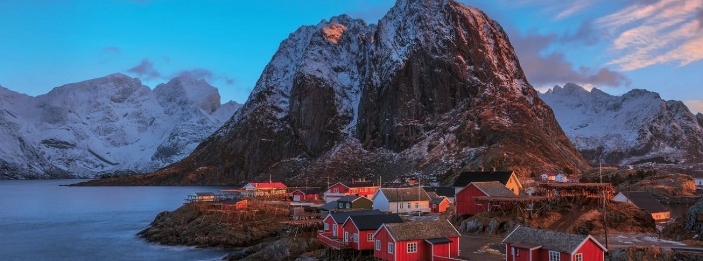 Fjord norvégien de jour