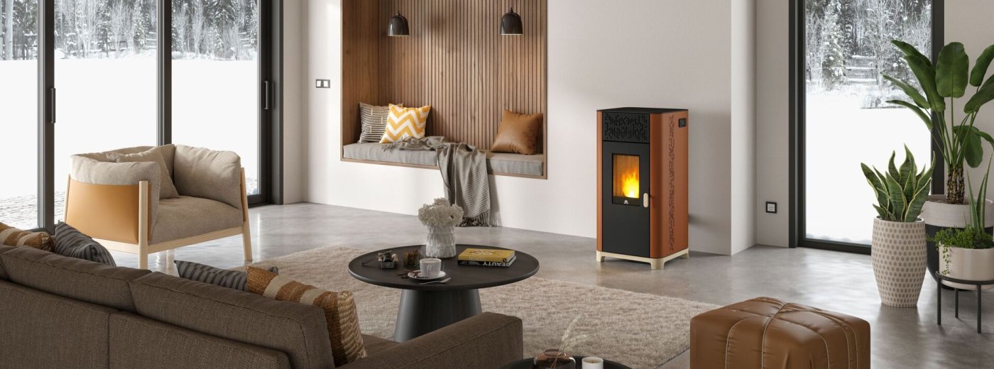 Jotul PF 1033 dans un salon 