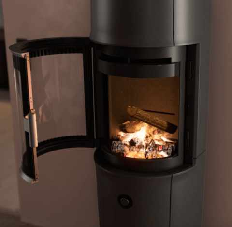 Jøtul F 174 Zensoric porte ouverte